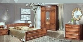Bedroom furniture Kupava oak massiv