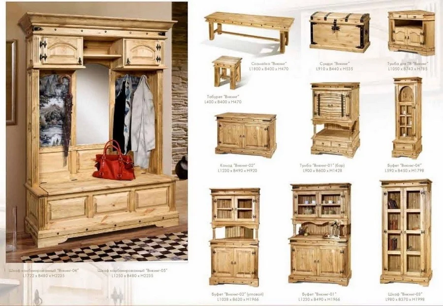 Solid wood Furniture Viking-5  in Cambodia. Price